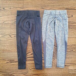 Champion Fleece Lined Athletic Pocket Leggings (Kid 6/6X)